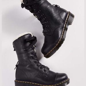 Dr.Martens Aimilita faux fur boots